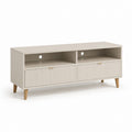 TV-Lowboard Beige MDF Rechteckig 140 x 40 x 60 cm